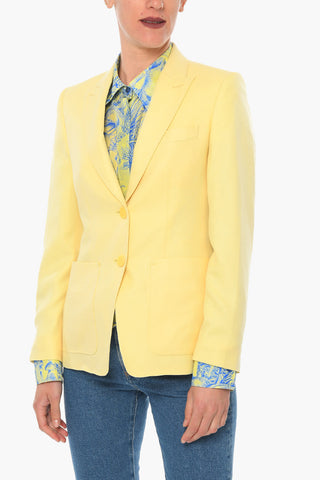 Blazer Monopetto VICTOR in Cashmere con Revers a Lancia