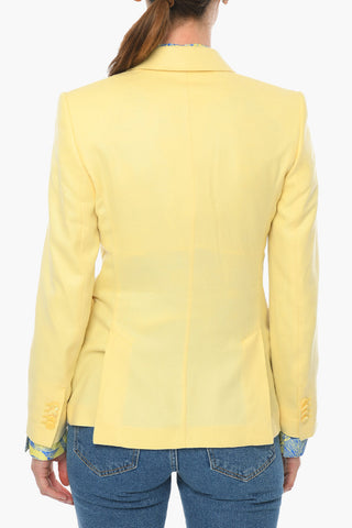 Blazer Monopetto VICTOR in Cashmere con Revers a Lancia