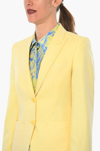 Blazer Monopetto VICTOR in Cashmere con Revers a Lancia