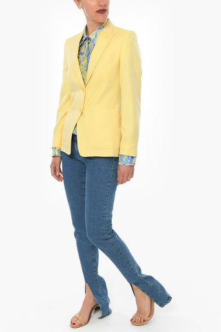 Blazer Monopetto VICTOR in Cashmere con Revers a Lancia