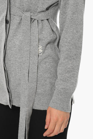 Belted Cashmere Cardigan