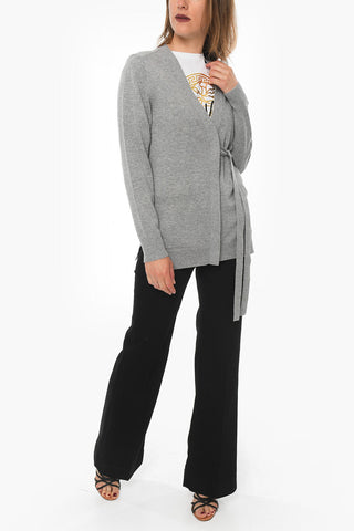 Belted Cashmere Cardigan