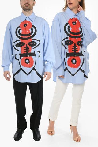 Printed Cotton UNISEX Shirt