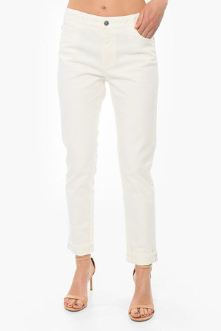Distressed 5 Pockets Jeans