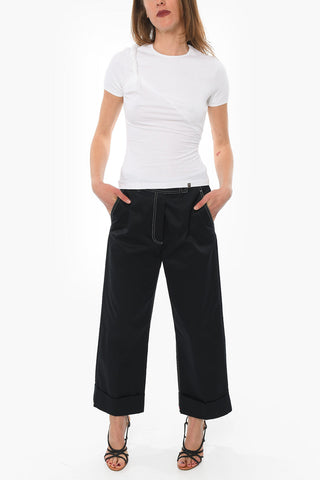 T-shirt Girocollo TWISTED Elasticizzata