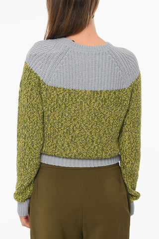 Double Colour Crewneck Sweater