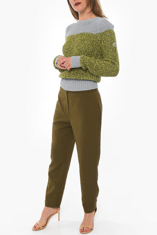 Double Colour Crewneck Sweater