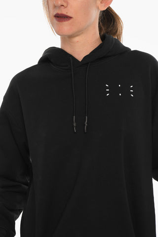 Vestito In Felpa Con Cappuccio Con Stampa Logo