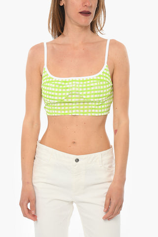 Checkered Sleeveless Top