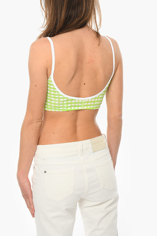 Checkered Sleeveless Top