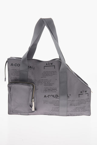 Borsa a Spalla Asimmetrica in Tela