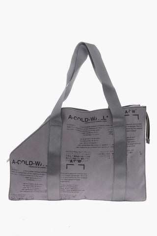 Borsa a Spalla Asimmetrica in Tela