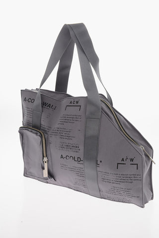 Borsa a Spalla Asimmetrica in Tela