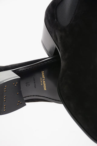 Stivaletti Chelsea In Pelle Scamosciata