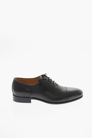 Leather Oxford Shoes With Leather Soles