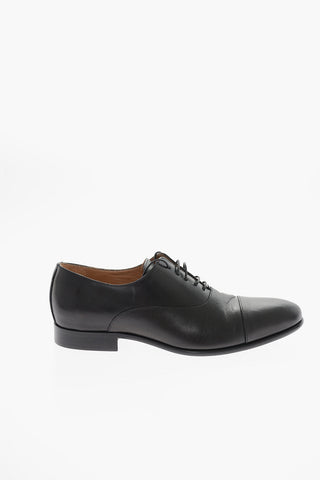 Leather Oxford Shoes with cuir Sole