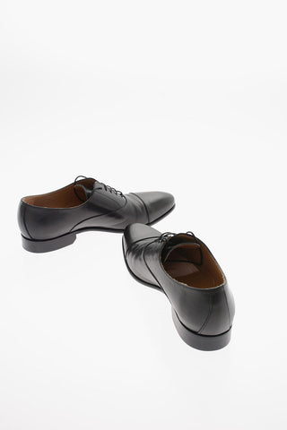 Leather Oxford Shoes with cuir Sole