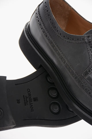Scarpe Derby In Pelle Con Dettagli Brogues