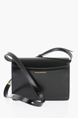 Borsa a Tracolla FOUR RING in Pelle con Hardware Dorati
