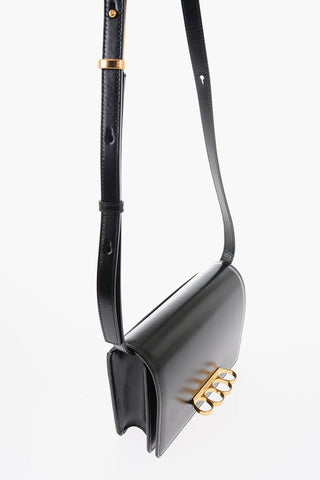 Borsa a Tracolla FOUR RING in Pelle con Hardware Dorati
