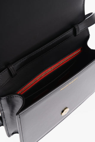Borsa a Tracolla FOUR RING in Pelle con Hardware Dorati
