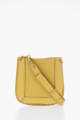 Grained-leather OSKAN NEW Hobo Bag with Removable Shoulder-strap