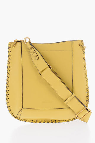 Grained-leather OSKAN NEW Hobo Bag with Removable Shoulder-strap