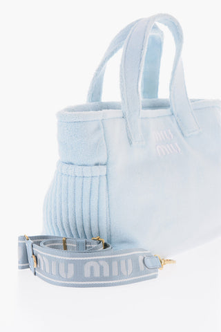 Sponge TERRY CLOTH Tote Bag with Removable Shoulder Strap