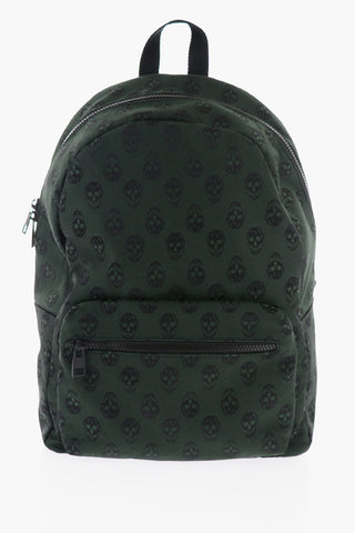 Fabric METROPOLITAN Backpack with Jacquard SKULL Monogram