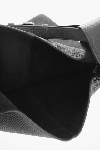Heavy-grained Leather OVERSIZED PORTOBELLO Tote Bag