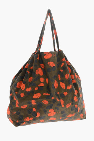 Borsa Tote FLOWER POP Stampata