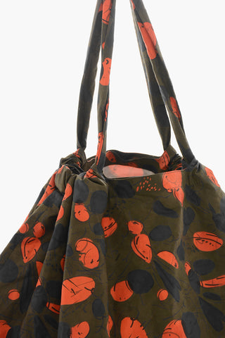 Borsa Tote FLOWER POP Stampata