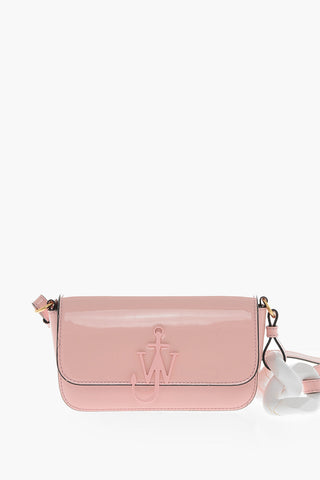Polished-leather CHAIN ANCHOR Baguette Bag