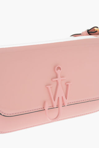 Polished-leather CHAIN ANCHOR Baguette Bag