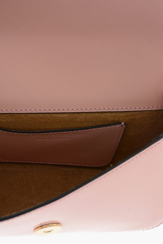 Polished-leather CHAIN ANCHOR Baguette Bag