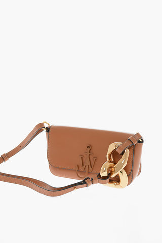 Borsa Baguette CHAIN ANCHOR in Pelle