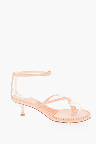 Sandali in Nappa LAGOON BUBBLE con Tacco a Rocchetto 4cm