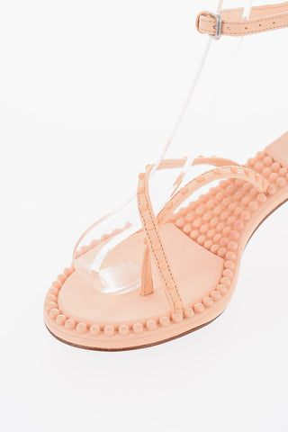 Sandali in Nappa LAGOON BUBBLE con Tacco a Rocchetto 4cm