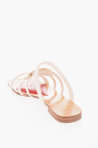 Sandali Flat GLADIATOR con Fibbia Dorata