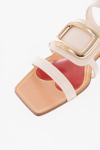 Sandali Flat GLADIATOR con Fibbia Dorata
