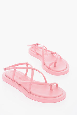 Leather ALPHA Flat Thong Sandals