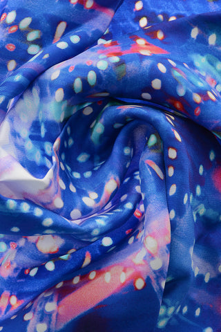 Printed Silk FERRIS WHEEL Bandana