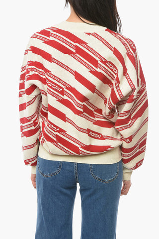 ETOILE Wool ELIA Sweather with Logo Detailing