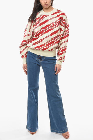 ETOILE Wool ELIA Sweather with Logo Detailing