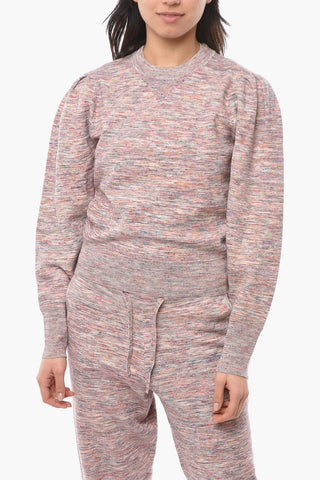 ETOILE Wool-blend KELAYA Sweather with Elasticated Waistband