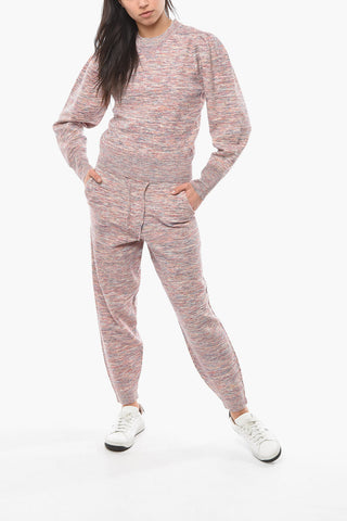 ETOILE Wool-blend KELAYA Sweather with Elasticated Waistband
