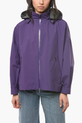 Removable Hood Windbreaker Jacket