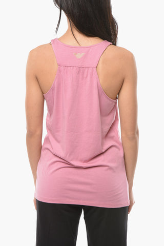 EMPORIO Canotta in Cotone Stretch con Stampa Logo