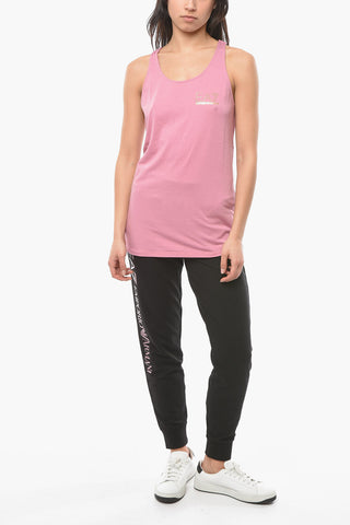EMPORIO Canotta in Cotone Stretch con Stampa Logo