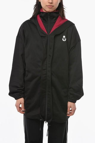 ETOILE ISLA Hoodie Sweatshirt with Drawstring and Logoed Embroidery